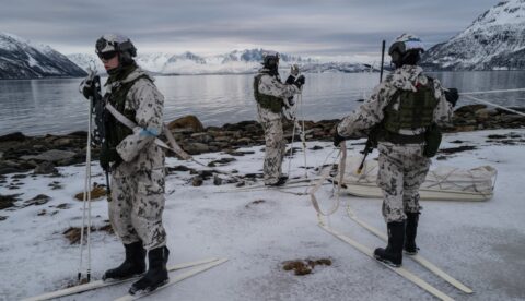 NATO excercise in Norway, March 2024