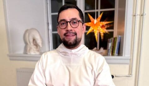 Greenland's prime minister Múte B. Egede during his New Year's Speech on January 1st. Photo: Naalakkersuisut